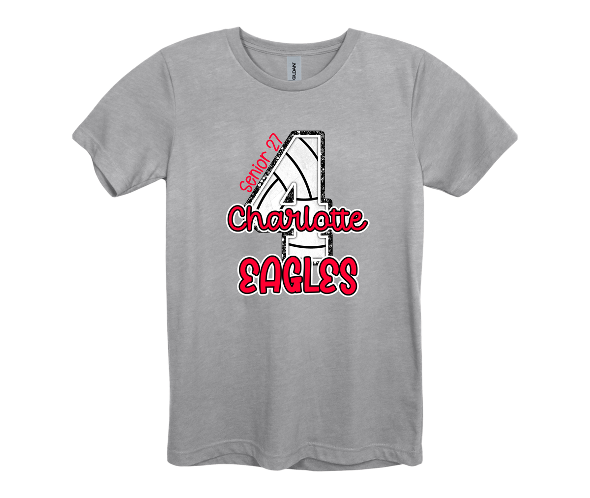 Custom Senior Volleyball Shirt