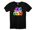 Rainbow Pattern Jaguar Tee