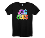Rainbow Pattern Jaguar Tee
