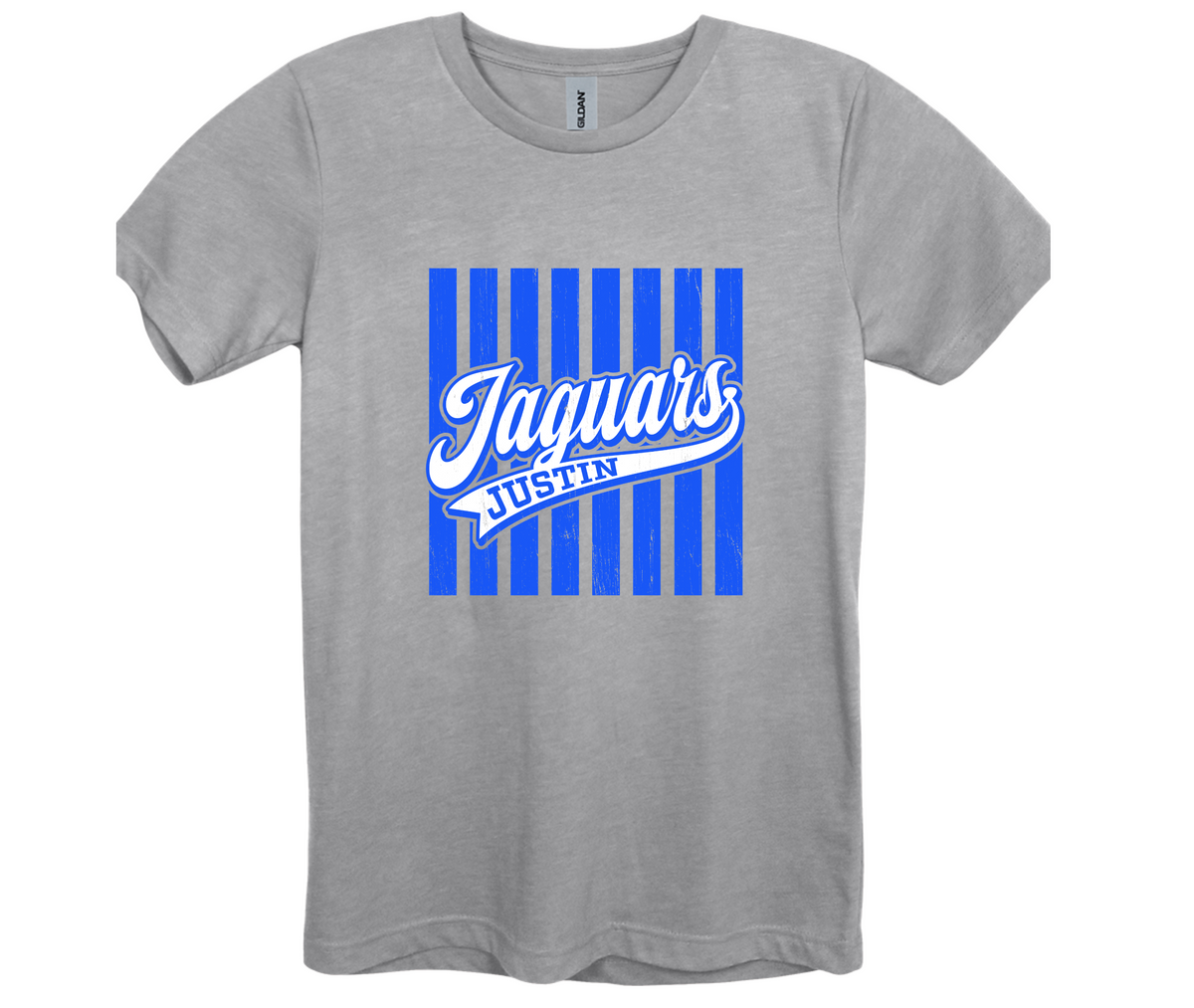 Justin Baseball Script Tee