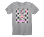 Justin Rainbow Jaguar Checkerboard Tee