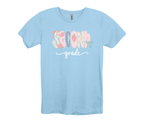 Pre-K Through 4th Grade Floral Grade Level Shirts