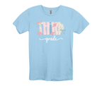 Pre-K Through 4th Grade Floral Grade Level Shirts