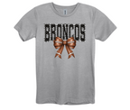 Broncos Football Bow Shirt