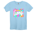 Lions Bright Stripe Spirit Tee